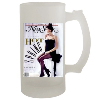 Stephanie Seymour 16oz Frosted Beer Stein