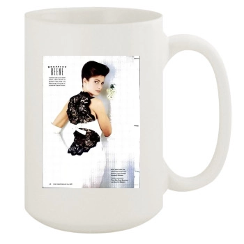 Stephanie Seymour 15oz White Mug