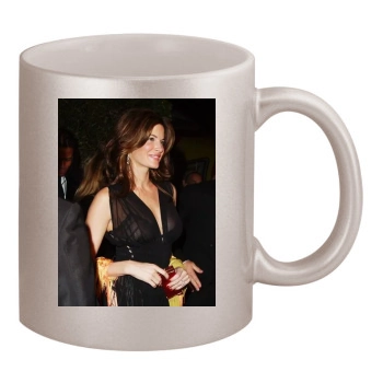 Stephanie Seymour 11oz Metallic Silver Mug