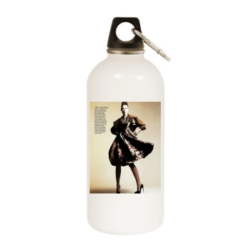 Tiiu Kuik White Water Bottle With Carabiner