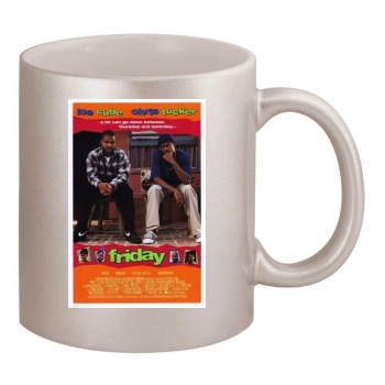 Friday (1995) 11oz Metallic Silver Mug