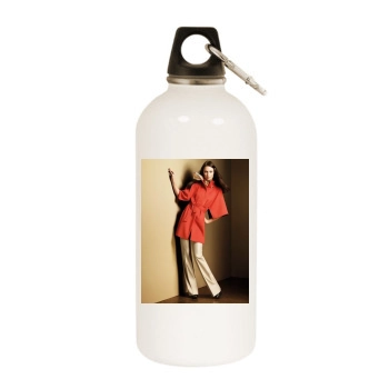 Tiiu Kuik White Water Bottle With Carabiner