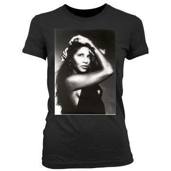 Toni Braxton Women's Junior Cut Crewneck T-Shirt