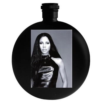 Toni Braxton Round Flask