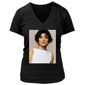 Tori Amos Women's Deep V-Neck TShirt