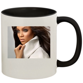 Tyra Banks 11oz Colored Inner & Handle Mug