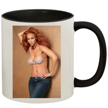 Tyra Banks 11oz Colored Inner & Handle Mug