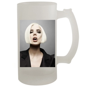 Agyness Deyn 16oz Frosted Beer Stein