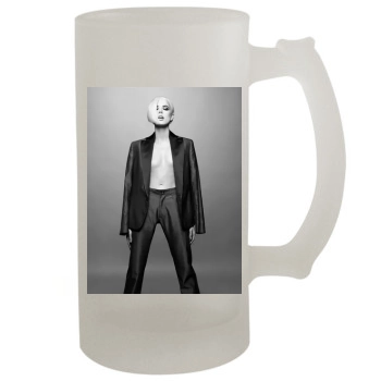 Agyness Deyn 16oz Frosted Beer Stein