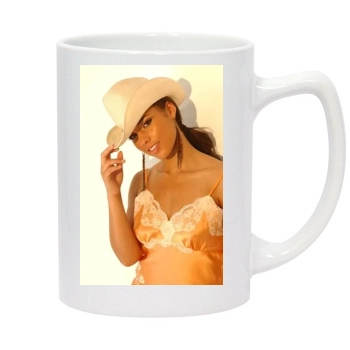 Alicia Keys 14oz White Statesman Mug