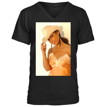 Alicia Keys Men's V-Neck T-Shirt