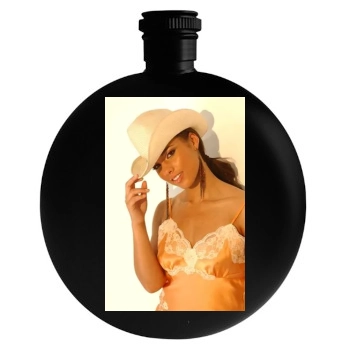 Alicia Keys Round Flask