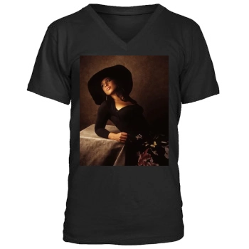 Alicia Keys Men's V-Neck T-Shirt