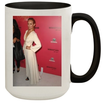 Amber Valletta 15oz Colored Inner & Handle Mug