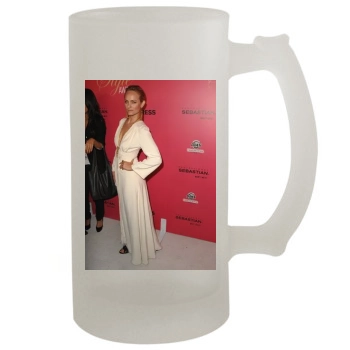 Amber Valletta 16oz Frosted Beer Stein