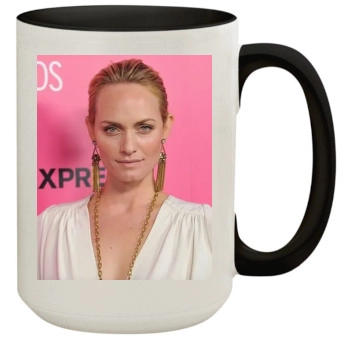 Amber Valletta 15oz Colored Inner & Handle Mug