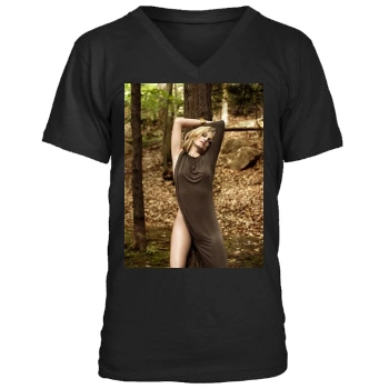 Amber Valletta Men's V-Neck T-Shirt