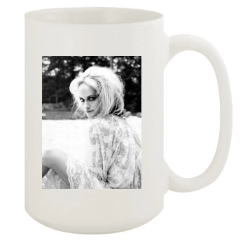 Amber Valletta 15oz White Mug