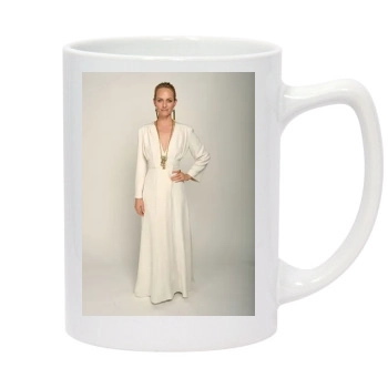 Amber Valletta 14oz White Statesman Mug