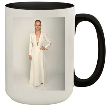 Amber Valletta 15oz Colored Inner & Handle Mug