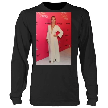 Amber Valletta Men's Heavy Long Sleeve TShirt