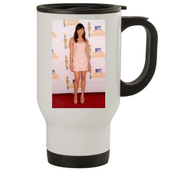 Aubrey Plaza Stainless Steel Travel Mug