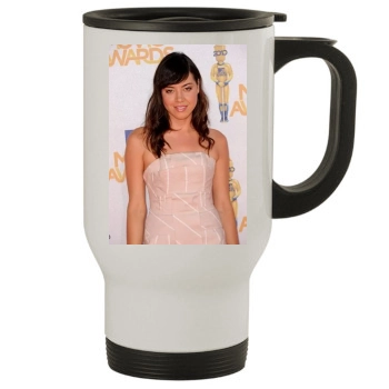 Aubrey Plaza Stainless Steel Travel Mug