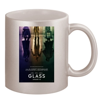 Glass (2019) 11oz Metallic Silver Mug