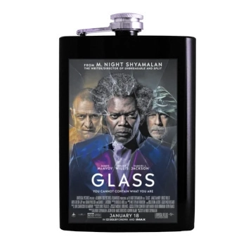 Glass (2019) Hip Flask