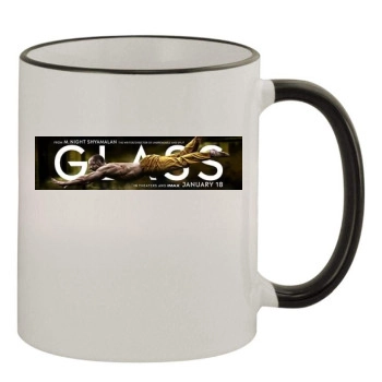 Glass (2019) 11oz Colored Rim & Handle Mug