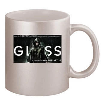 Glass (2019) 11oz Metallic Silver Mug