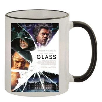 Glass (2019) 11oz Colored Rim & Handle Mug