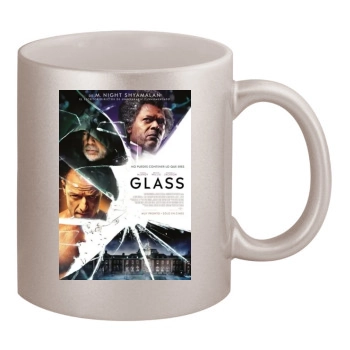 Glass (2019) 11oz Metallic Silver Mug