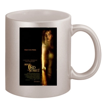 House at the End of the Street (2012) 11oz Metallic Silver Mug