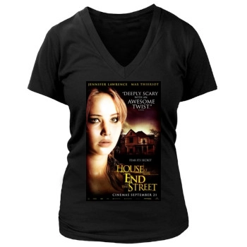 House at the End of the Street (2012) Women's Deep V-Neck TShirt