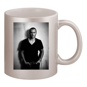 Heath Ledger 11oz Metallic Silver Mug