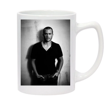 Heath Ledger 14oz White Statesman Mug