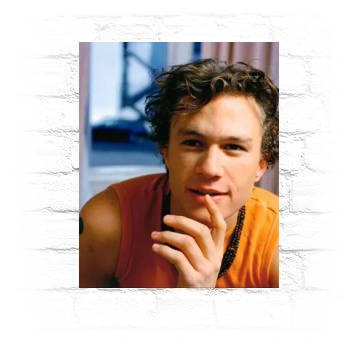 Heath Ledger Metal Wall Art