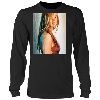 Holly Valance Men's Heavy Long Sleeve TShirt