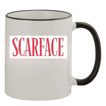 Scarface (1983) 11oz Colored Rim & Handle Mug