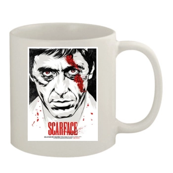 Scarface (1983) 11oz White Mug