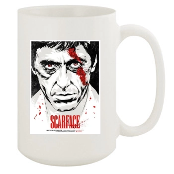 Scarface (1983) 15oz White Mug