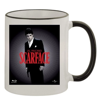 Scarface (1983) 11oz Colored Rim & Handle Mug