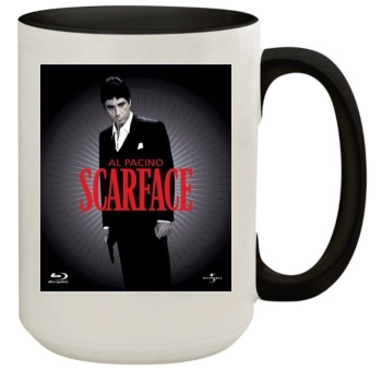 Scarface (1983) 15oz Colored Inner & Handle Mug