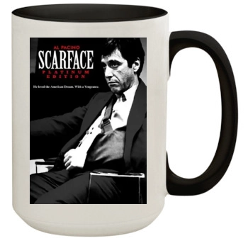 Scarface (1983) 15oz Colored Inner & Handle Mug