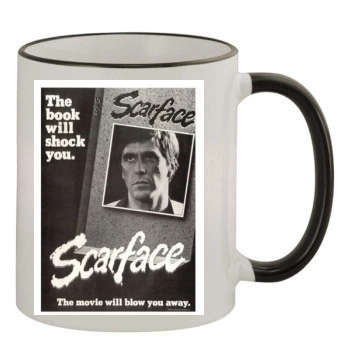 Scarface (1983) 11oz Colored Rim & Handle Mug