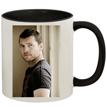 Sam Worthington 11oz Colored Inner & Handle Mug