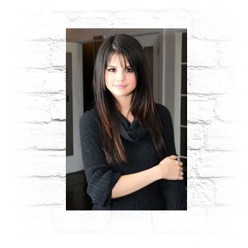 Selena Gomez Metal Wall Art