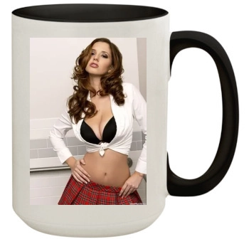 Shay Laren 15oz Colored Inner & Handle Mug