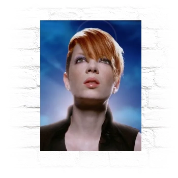 Shirley Manson Metal Wall Art